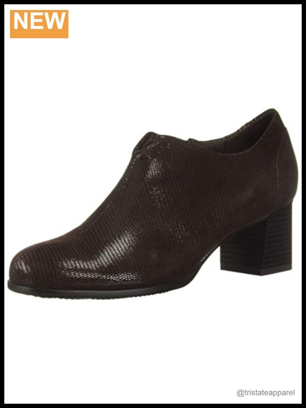 Trotters Women's Ankle Boots with Block Heel Microfiber